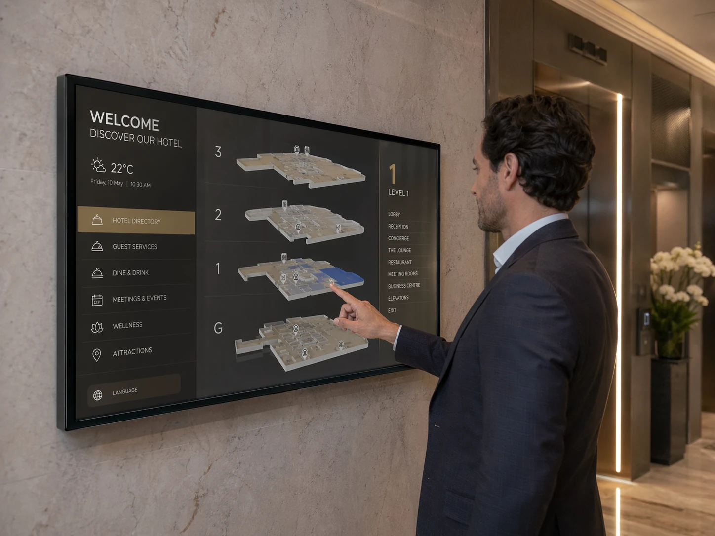 Display Touch 500 Nits
