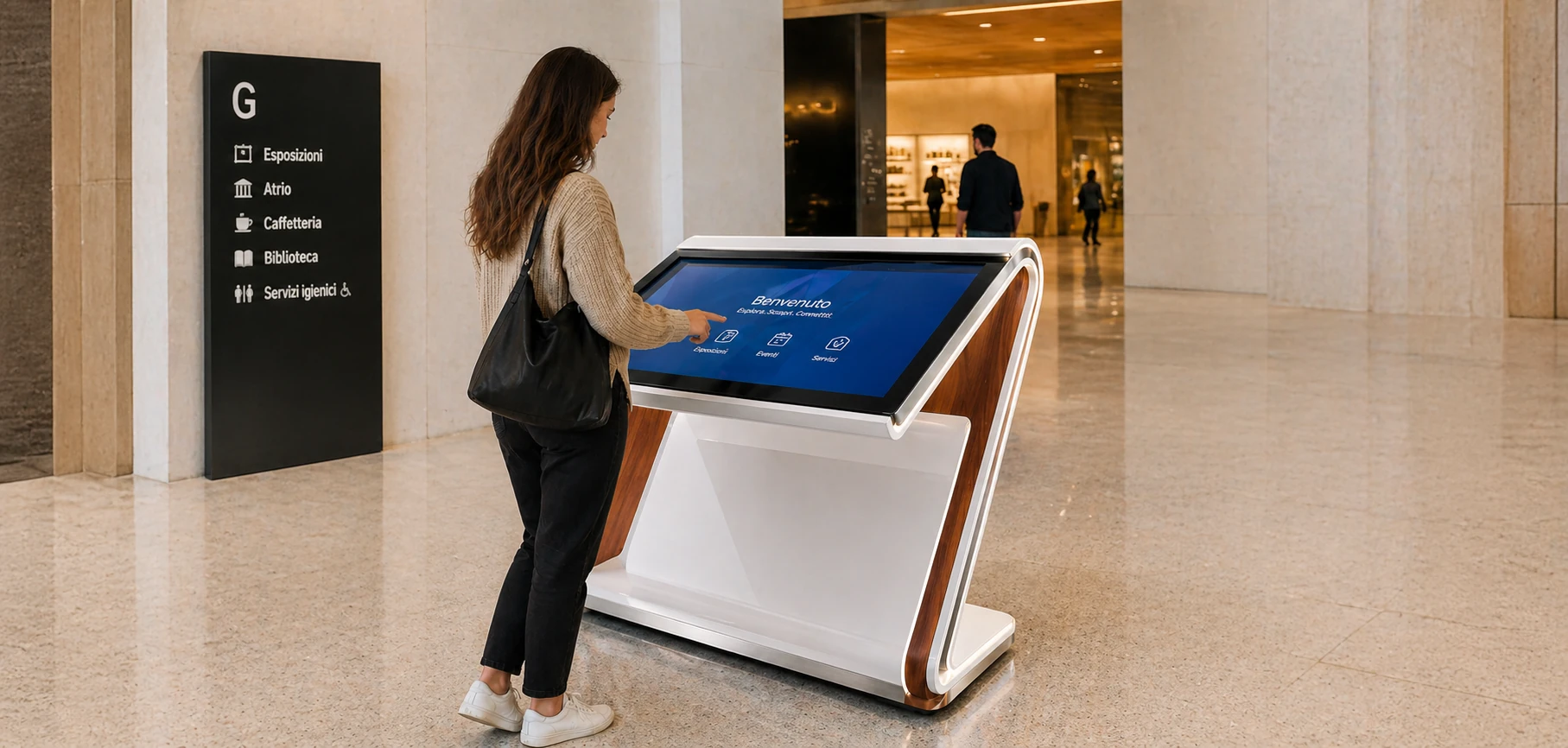 Leggio Personalizzato 49 Pollici Touch 4K